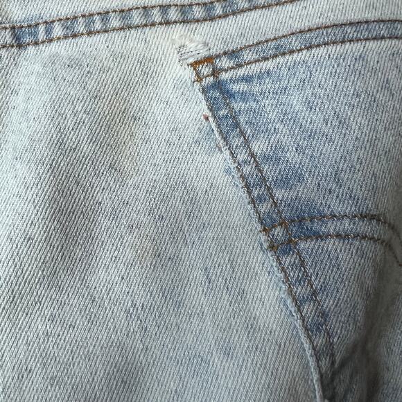 VTG Levi’s 540 Relaxed Fit Jeans Men’s 42x30 Light Wash Denim Wrinkle Free - Picture 11 of 16